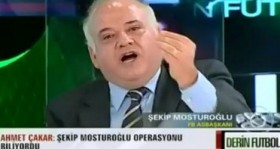 ahmet cakar ve sekip mosturoglu birbirine girdi futbolistan