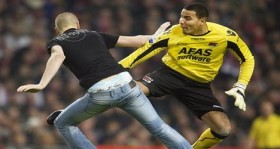 ajax alkmaar macinda kavga futbolistan