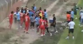 altinorduspor pazarspor macinda hakem futbolcuya saldirdi futbolistan