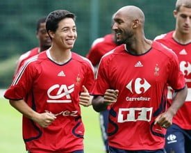 Samir Nasri ve Nicolas Anelka