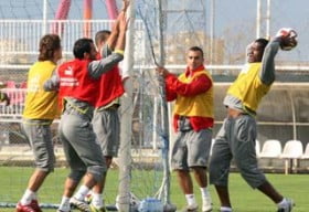 antalyasporantrenman futbolistan 21 aralik 2010