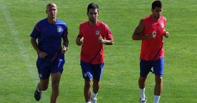 arda turan atletico madrid antrenman e1313413669762