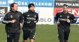 besiktas ta quaresma antrenmana cikti futbolistan