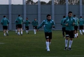 bursaspor eskisehirspor hazirliklarini surduruyor