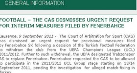 cas fenerbahce nin itirazini reddetti futbolistan