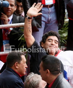 Chavez ve Maradona