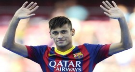 Neymar Is Unveiled At Camp Nou As New Barcelona Signing