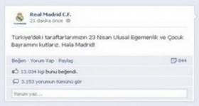 real madrid 23 nisan i kutladi futbolistan