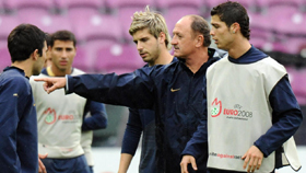 EURO 2008 Scolari Cristiano Ronaldo antremanda EURO 2008 Scolari Cristiano Ronaldo antremanda
