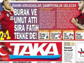 taka gazetesi futbolistan