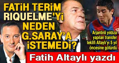 Fatih Terim'in fenerbahçe ile anlaştığını söyleyen fatih Altaylı acaba terim'den korkarmı ?