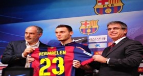 Thomas Vermaelen completed his move to Barcelona today and called it 'a dream'.