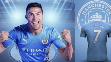 Cristiano Ronaldo Manchester City Futbolistan