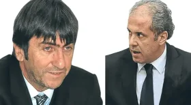 Rıdvan Dilmen, Şamil Tayyar, Ahmet Çakar üçlüsü Beyaz TV'de fena kapıştı.