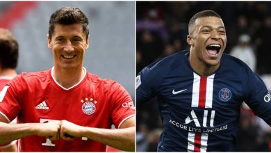 Mbappe Lewandowski