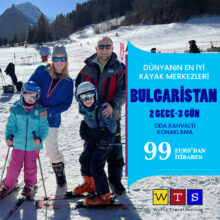 WTS ile Dünyanın ve Avrupa'nın en iyi kayak merkezleri Bulgaristan Kayak Turları en avantajlı fiyatlarla