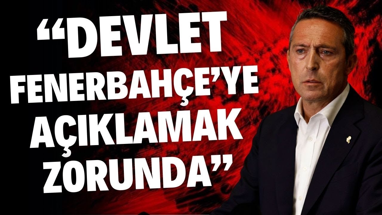 Ali Koç'tan Süper Kupa öncesi açıklama: Devlet açıklamak zorunda!