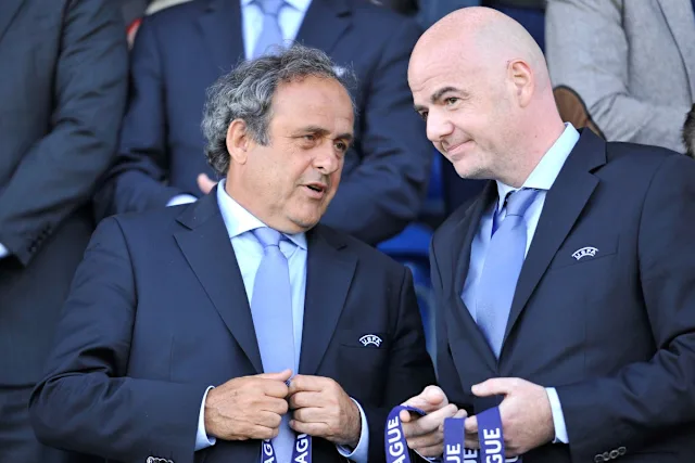 Michel Platini Infantino ve FIFA'ya komplo iddiasıyla dava açtı 1 Eski dostlar Michel Platini Gianni İnfantino şimdi düşman oldular