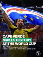 Yeşil Burun Adaları (Cape Verde), küçük bir ülkenin ve düşük bütçeli bir takımın büyük yürekle dünya şampiyonuna nasıl meydan okuyabileceğini gösterdi.