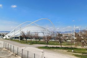 Atina Olimpiyat Spor Kompleksi'nden bir görünüm