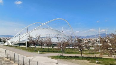 Atina Olimpiyat Spor Kompleksi'nden bir görünüm