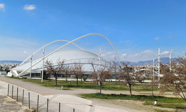 Atina Olimpiyat Spor Kompleksi'nden bir görünüm