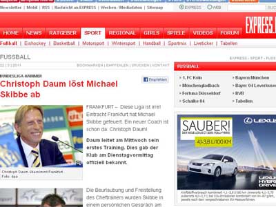 christoph daum kolner express gazetesi kupur