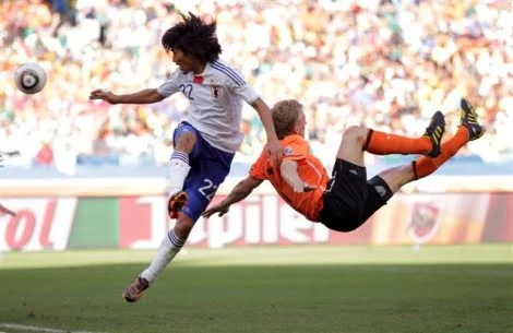 Hollanda, Japonya'yı Sneijder'ın golüyle geçti 1 hollanda japonya.futbolistan