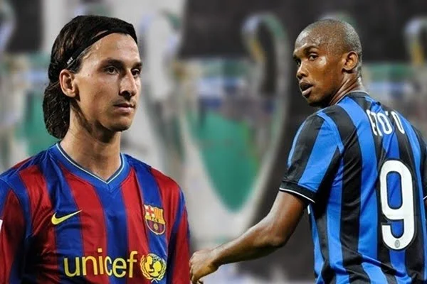 Düelloların zirvesi: Barcelona - Inter 1 ibrahimovic etoo